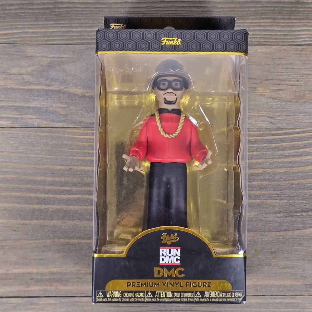 Funko Vinyl Gold: RUN DMC - 5" DMC Premium Vinyl Figure- Box W/ Wear